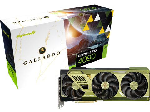 Manli GeForce RTX™ 4090 Gallardo (M3530+N675) [Discontinued]